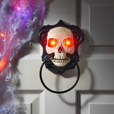 Smart Garden Halloween Lit Decor Smart Garden Halloween Deaths Door Knocker